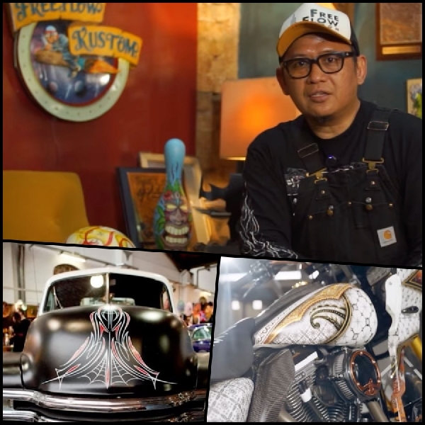 FreeflowKustom Karya Custom Paint yang Mendunia