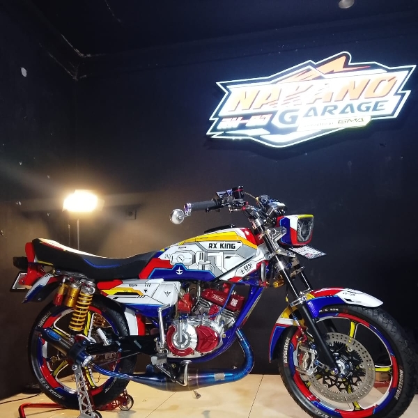 Yamaha RX King Nakano Street Show Spec, Project Spesial  1/4 Milyar !!