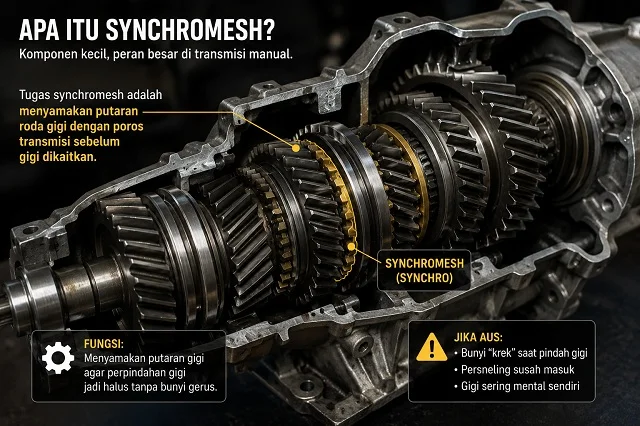 3 Tanda Synchromesh Mobil Manual Sudah Rusak,Bikin Gigi Jadi Susah Masuk!