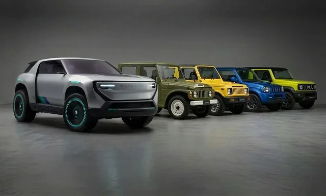Bagaimana Kalau Suzuki Jimny Jadi Mobil Listrik? Konsep Jimny EV Ini Justru Garapan Desainer Ford