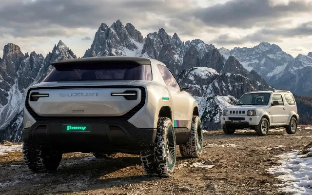 Bagaimana Kalau Suzuki Jimny Jadi Mobil Listrik? Konsep Jimny EV Ini Justru Garapan Desainer Ford