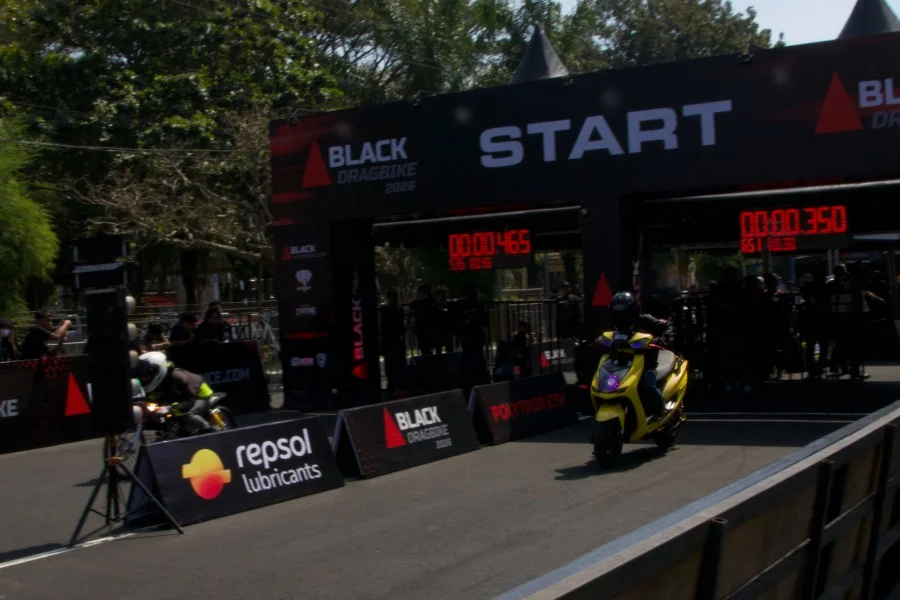 Black Drag Bike Kanjuruhan 2026 Penuh Kejutan Diramaikan 710 Starter
