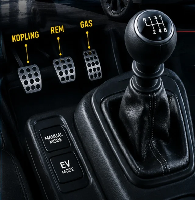 Toyota Bikin Gebrakan, Siapkan Mobil Listrik Manual dengan Pedal Kopling!
