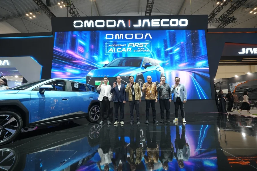 OMODA 04 EV, Mobil Pertama Berbasis AI Meluncur di GIIAS