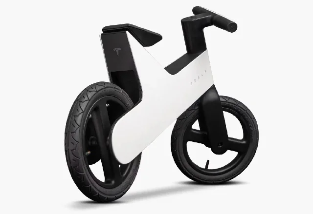 Dibanderol Rp 4 Jutaan, Tesla Bikin Geger Jual Sepeda Anak Mirip Cybertruck!