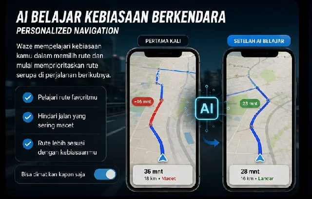 Waze Punya Mode Khusus Motor, Kasih Tau Jalan Jelek Sampai Polisi Tidur. Cocok Buat Pengendara di Jakarta?