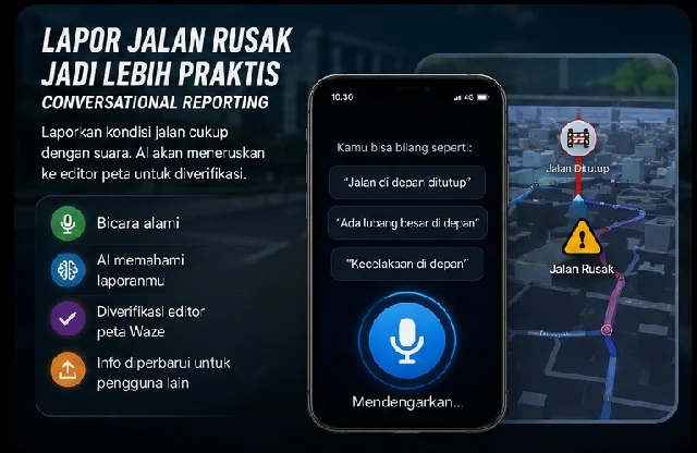 Waze Punya Mode Khusus Motor, Kasih Tau Jalan Jelek Sampai Polisi Tidur. Cocok Buat Pengendara di Jakarta?