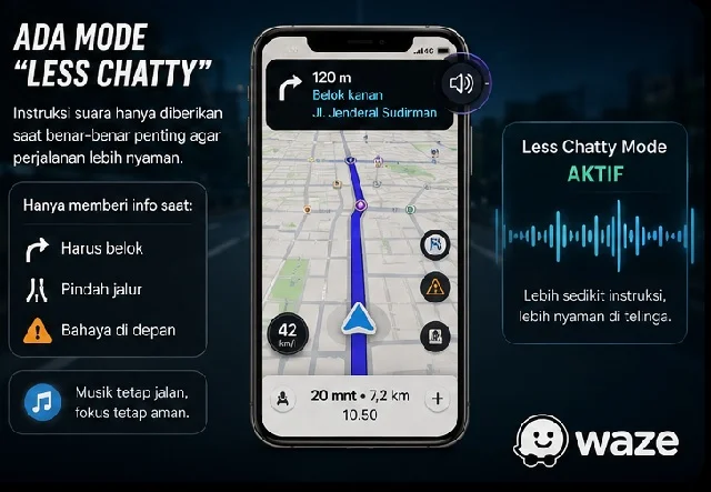 Waze Punya Mode Khusus Motor, Kasih Tau Jalan Jelek Sampai Polisi Tidur. Cocok Buat Pengendara di Jakarta?