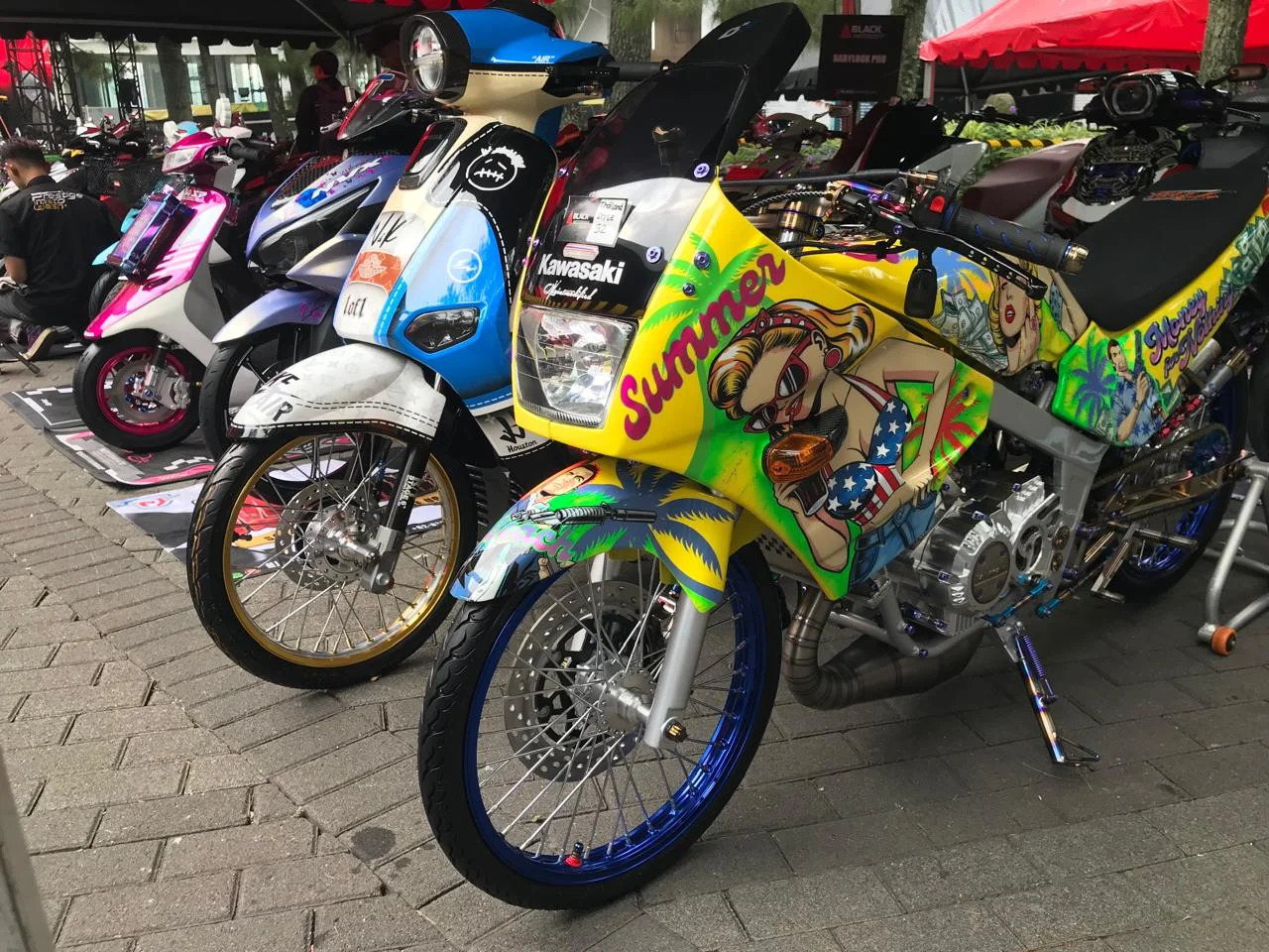 Black Motodify 2026 :  Ratusan Motor Modif Mejeng, Aktivitas Seru dan Music Performance