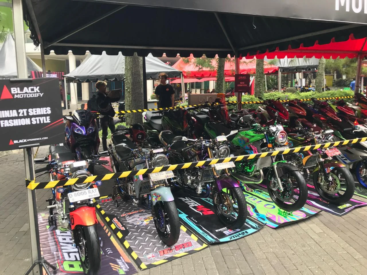 Black Motodify 2026 :  Ratusan Motor Modif Mejeng, Aktivitas Seru dan Music Performance