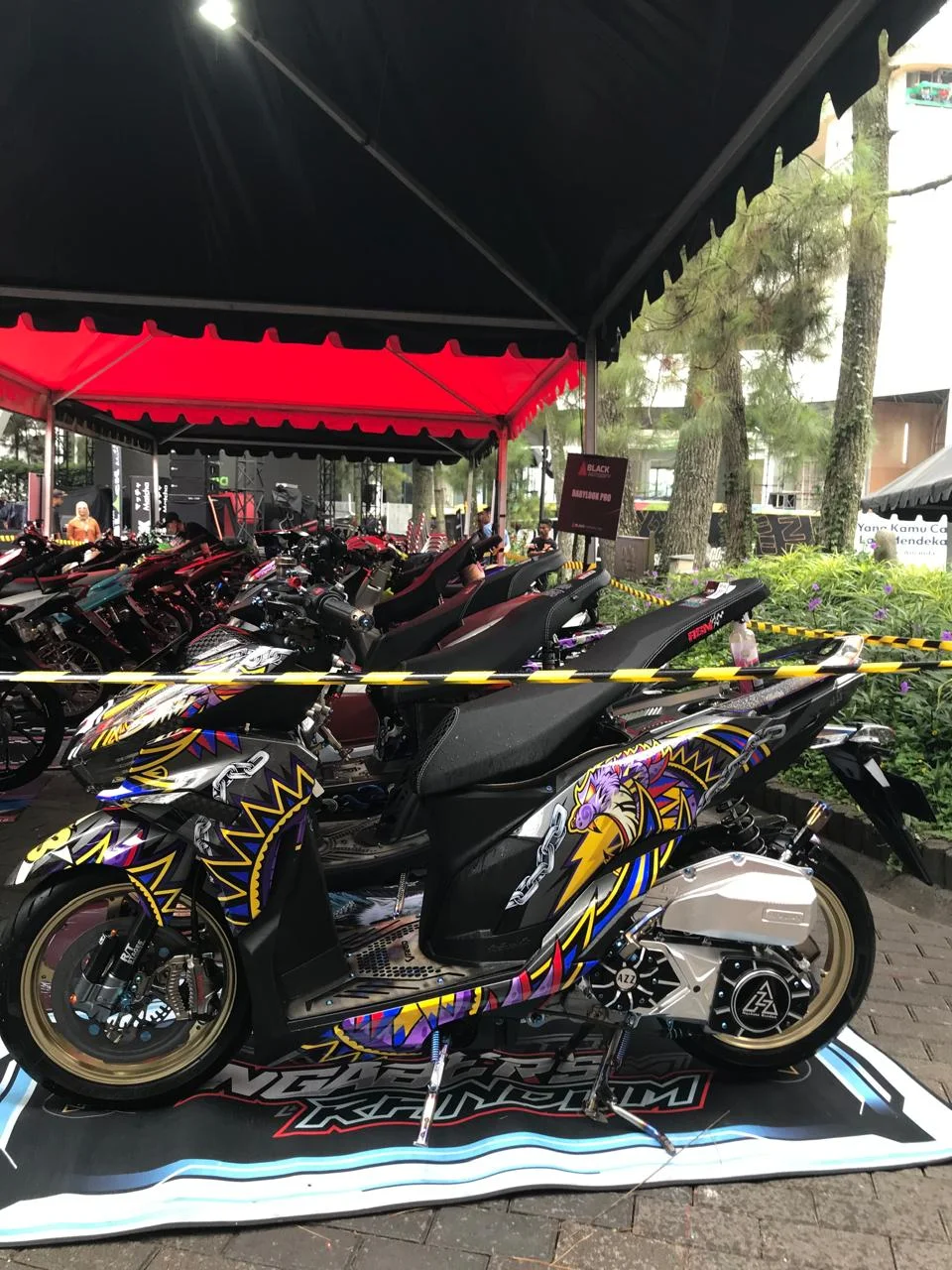 Telan Budget Rp800 juta selama 2 Tahun, Vario Ngabers Random Juara Black Motodify Bandung