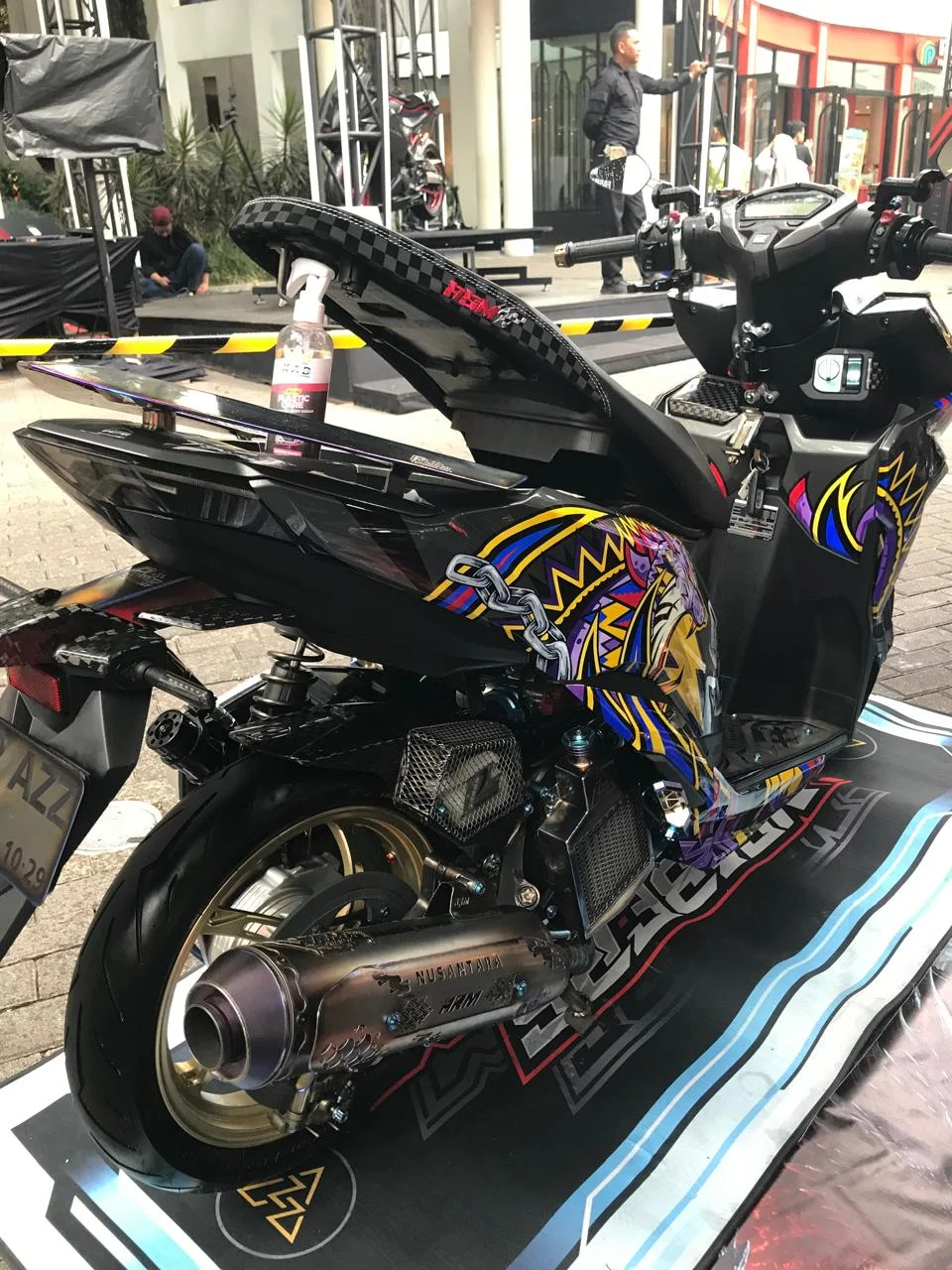 Telan Budget Rp800 juta selama 2 Tahun, Vario Ngabers Random Juara Black Motodify Bandung