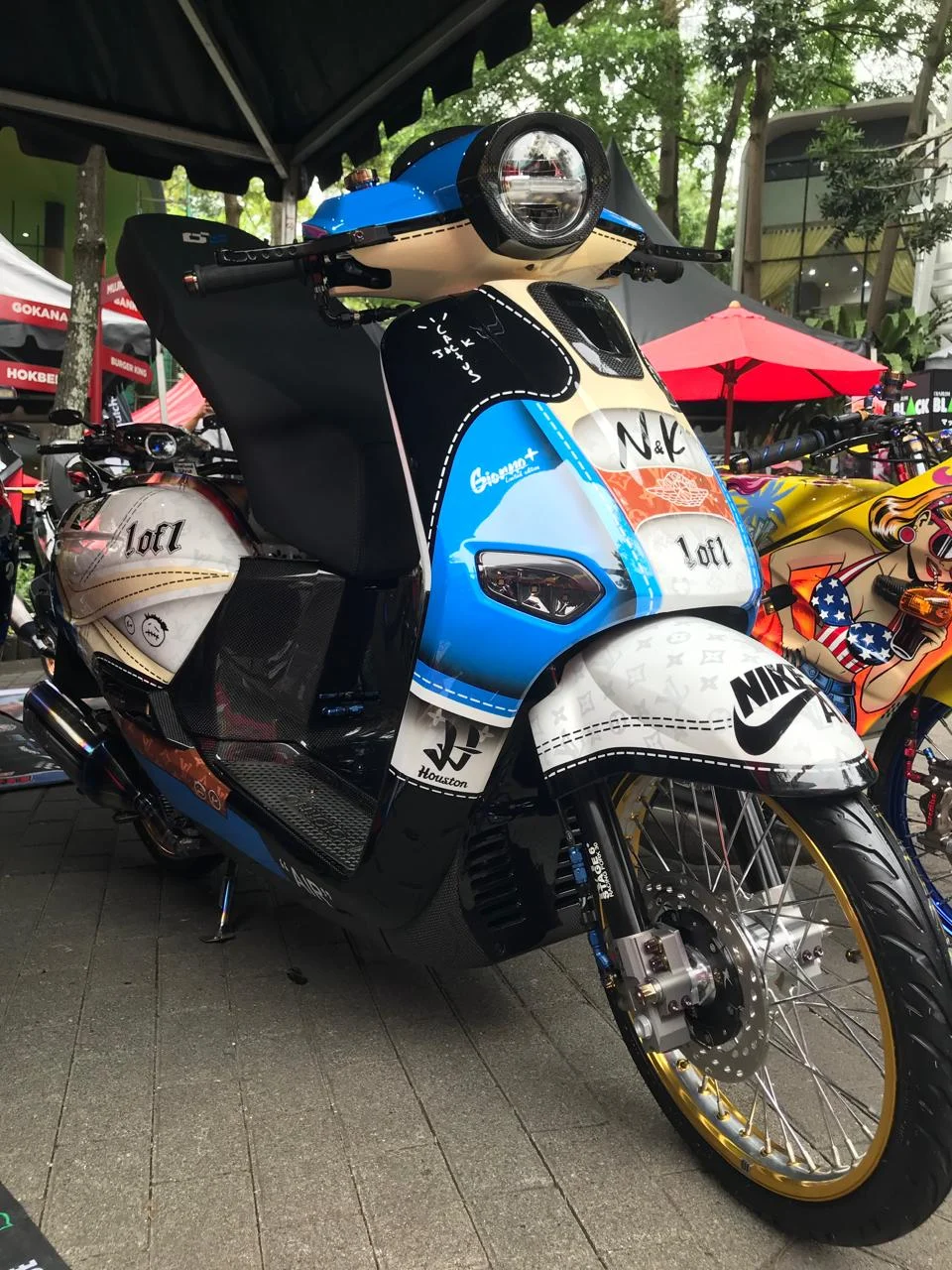 Black Motodify 2026 : Tema Fashion Menjangkiti Motor Kontes Bergenre Thailand Style