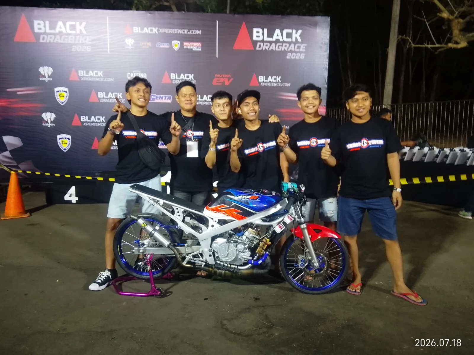 Kejutan Tekno Tuner Gawangi Dua Tim, Ilham Alviano Juarai Ninja 2T Tune Up dan Taufik Maulana di Sport 2T Frame STD
